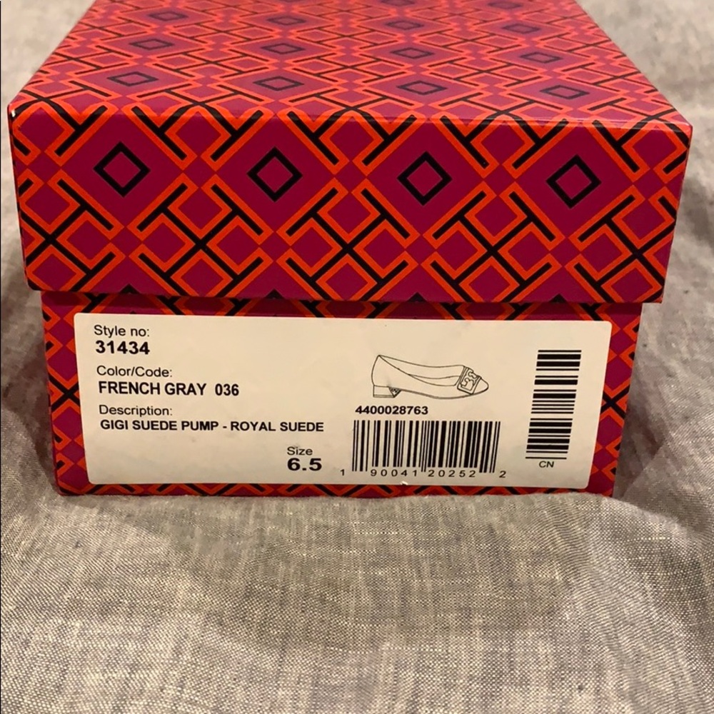 Tory Burch GiGi Royal Suede Pump